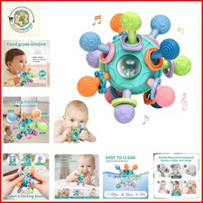 Baby Montessori Teething Toys for 0-6 6-12 BPA Free Sensory Toys for Babies ...