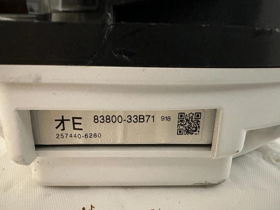 Cuadro de instrumentos velocímetro panel de instrumentos Lexus ES350 2007 y 08 178.037 millas Foto 3 de 4