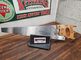 K249 Vintage STANLEY No. 780 22" Tool Box Saw 10pt