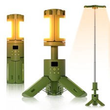 Rechargeable Telescoping Stand LED Camping Lantern 15000mAh SOS & RGB Modes