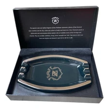 Zino Davidoff Platinum Ceramic Ashtray With Original Box Never Used