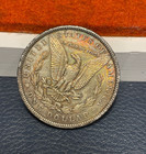 (#100673) Morgan Dollar: 1897 O  AU+. Great toning. better date!    (see video!) — photo 2
