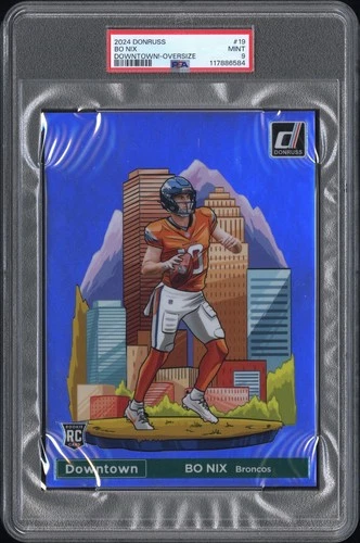 2024 Panini Donruss DOWNTOWN! #11 Oversize BO NIX Rookie Card RC Mint PSA 9