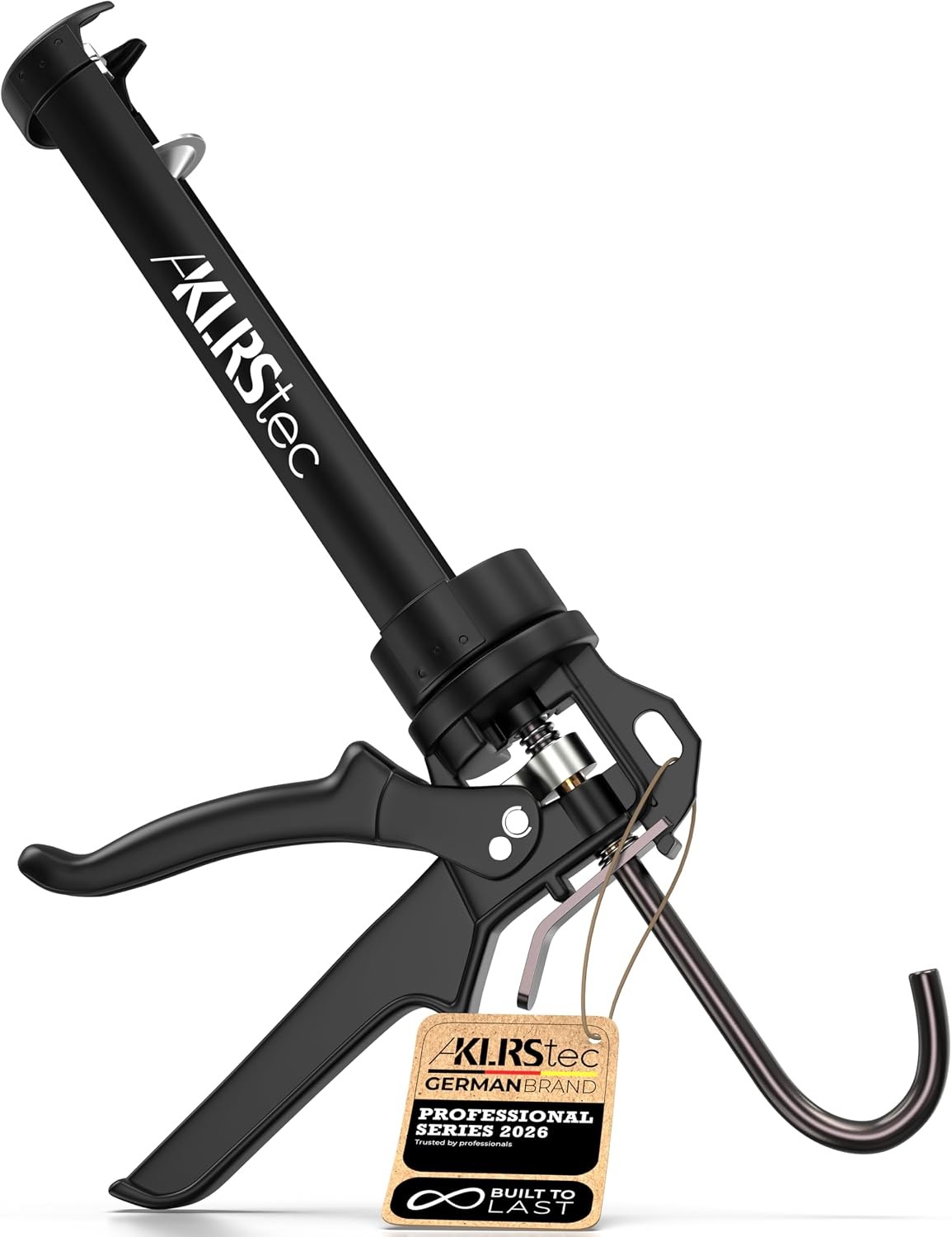 KLRStec Professional Caulking Gun 25:1 Heavy Duty Mastic & Silicone Gun 4000N