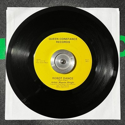 MARVIN WRIGHT Robot Dance 7  Queen Constance Funk Disco Boogie P&P EX Killer NYC