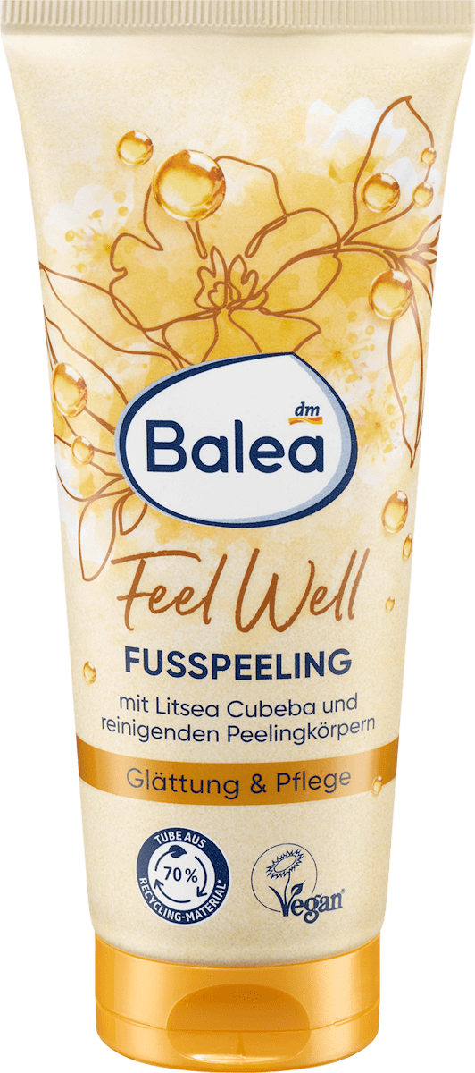 Balea Litsea Cubeba Scent Foot Peeling Mask 100ml
