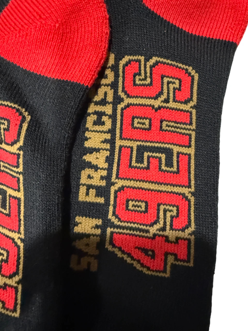 San Francisco 49ers Men's Crew Socks