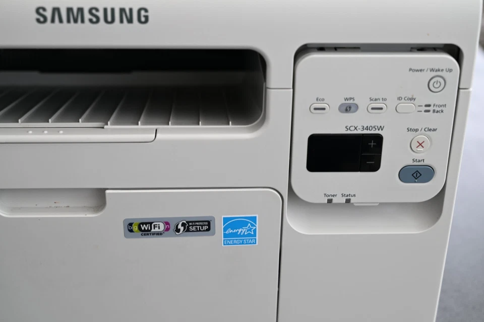 Samsung SCX-3405W Laserdrucker Multifunktionsgerät, gebraucht, loser Deckel - Bild 2 von 4