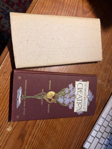 Watchtower photo Drama of creation with slip cover unique rare