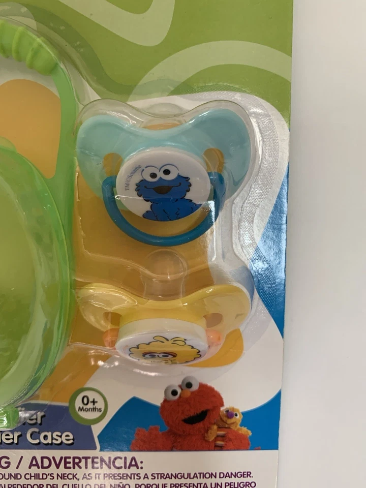 Porta chupetes Baby Sesame Street Plus 2 chupetes Foto 4 de 4