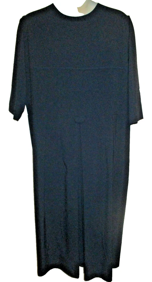 Delantal con capa de vestido Amish Clothing 54" busto/50" cintura 52" largo modesto hecho a mano B2 Foto 3 de 4
