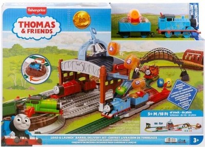 Fisher-Price - Thomas & Friends Motorised Load & Launch Barrel Delivery Track