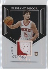 2024-25 Noir Elegant Décor Rookie Jerseys International 20/20 Reed Sheppard 1o2