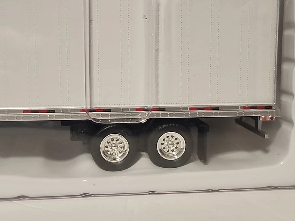 Tonkin реплики 1:50 трейлер грузовой белый двойной пакет трейлер реплики - Изображение 4 из 4