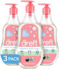 DREFT Bottle and Dish Soap  Made to Clean Baby Bottles, Sippy Cups,...