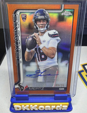 Topps Chrome Retail Rookie Autographs Graham Mertz #RRA-GME Texans 2025