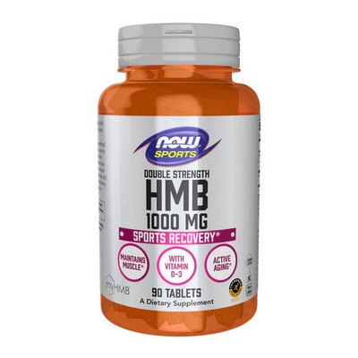 Now Foods, HMB Double Strength, 1000 mg, 90 Tabs