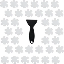 Original 36PCS Transparent Bathtub Stickers Non-Slip, Safety Shower Treads Adhes