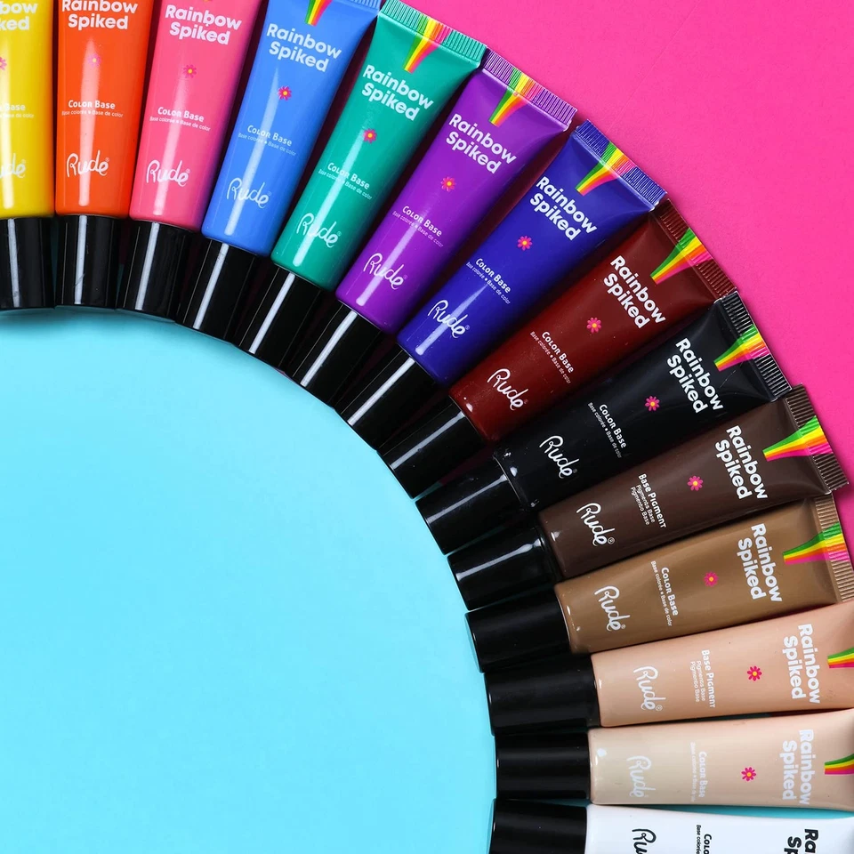 RUDE Rainbow Spiked Vibrant Colors Base Pigment Collection - Image 3 of 3