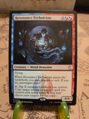MTG Resonance Technician Ravnica: Clue Edition Regular Rare NM