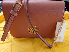 New W/Tags Britten Combo CrossBody Leather Purse Beautiful Mauve Color,