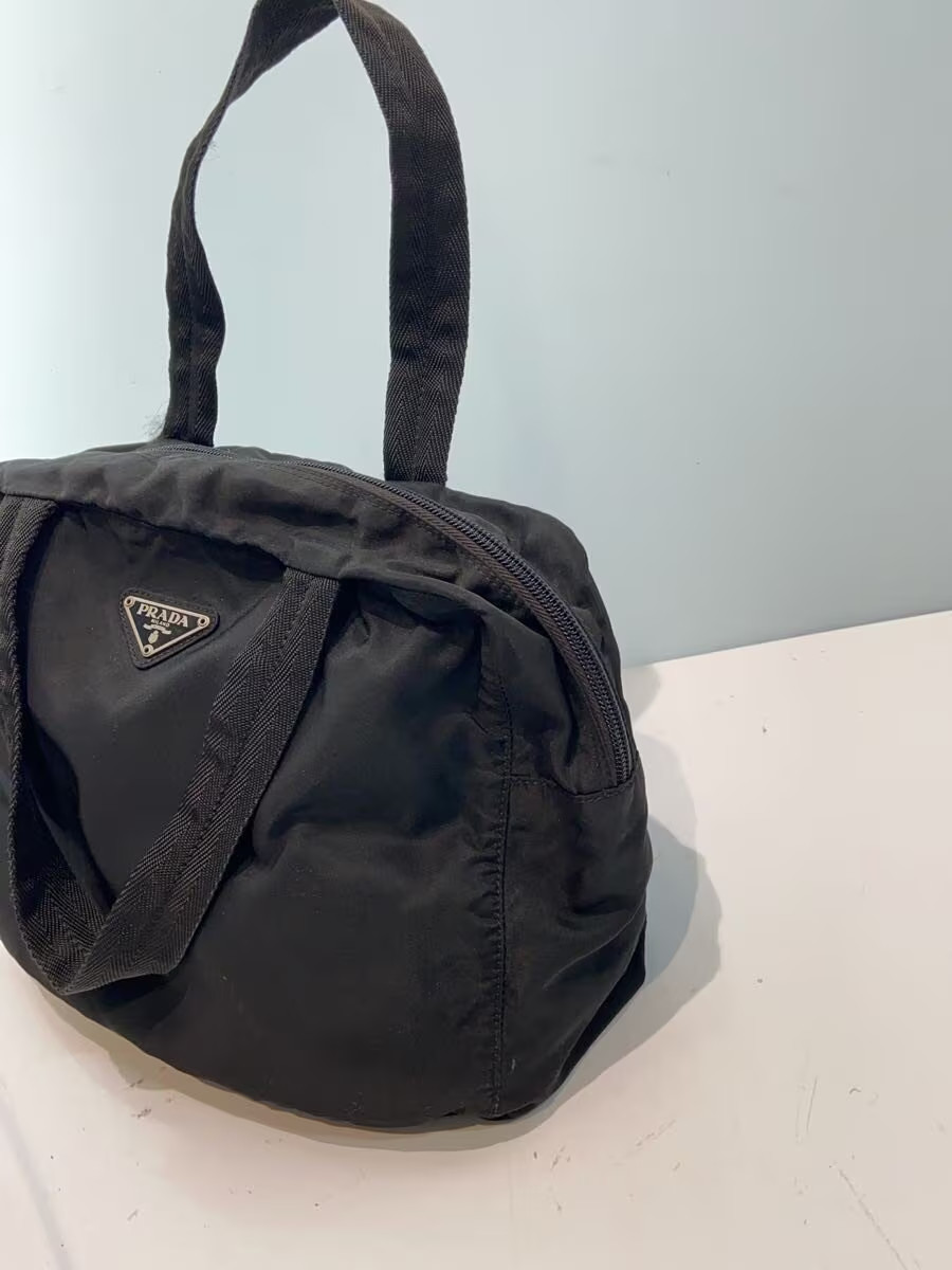 PRADA Boston bag in nylon and NVY thumbnail 2