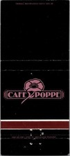 Vintage Matchbook Cafe Poppe Springfield, Illinois MB259