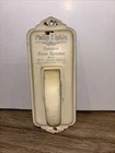 Vintage Advertising Towel Holder Coatesville, PA Phillip Lipkin Furnisher