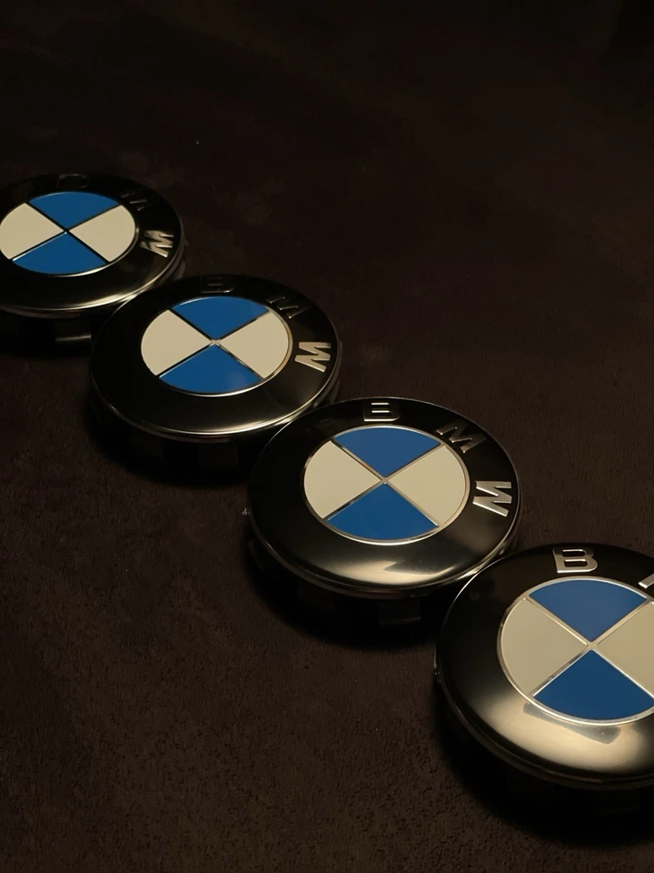 4x BMW 68mm Nabendeckel, Nabenabdeckungen, Nabenkappe, Felgendeckel 36136783536 - Bild 2 von 4