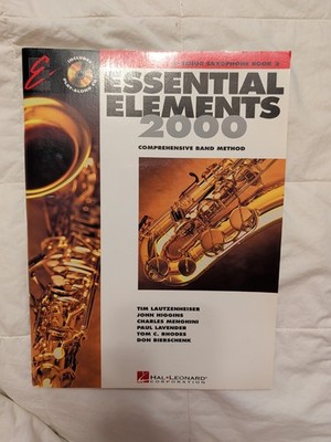 Book Band Music Instruction Essential Elements 2000 Bb TENOR SAXophone BOOK 2