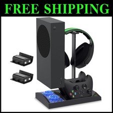 Upgraded Vertical Stand for Xbox Series S with Cooling Fans