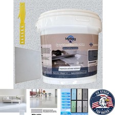 Self-leveling White Epoxy Paint 35oz Versatile Indooroutdoor High Gloss Finish
