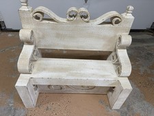 Denny Manufacturing Scroll Bench Photography Prop