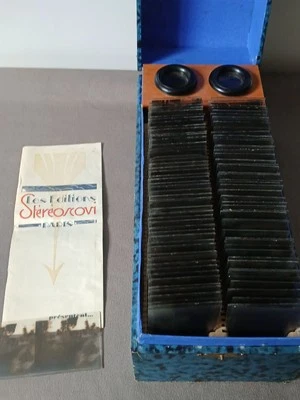 Stereoscope + 100 Plaques " la Vie De Jesus" - Photo 1/4