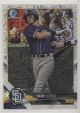 2018 Bowman Draft Chrome Sparkles Refractor Grant Little #BDC-110 4l3