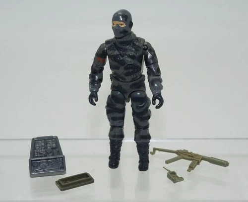 Vintage 1984 GI Joe Cobra Firefly Figure Enemy Saboteur w/ All Accessories