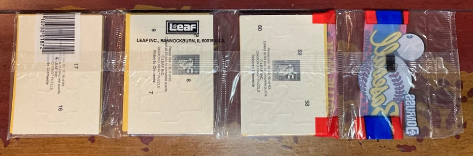 1987 Donruss Baseball 45 Card Rack Pack Will Clark Rookie RC Top Factory Sealed - Image 2 of 2