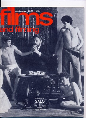 films and filming - 9/1975 - Pasolini s Salo The 120 Days In The City Of Sodom