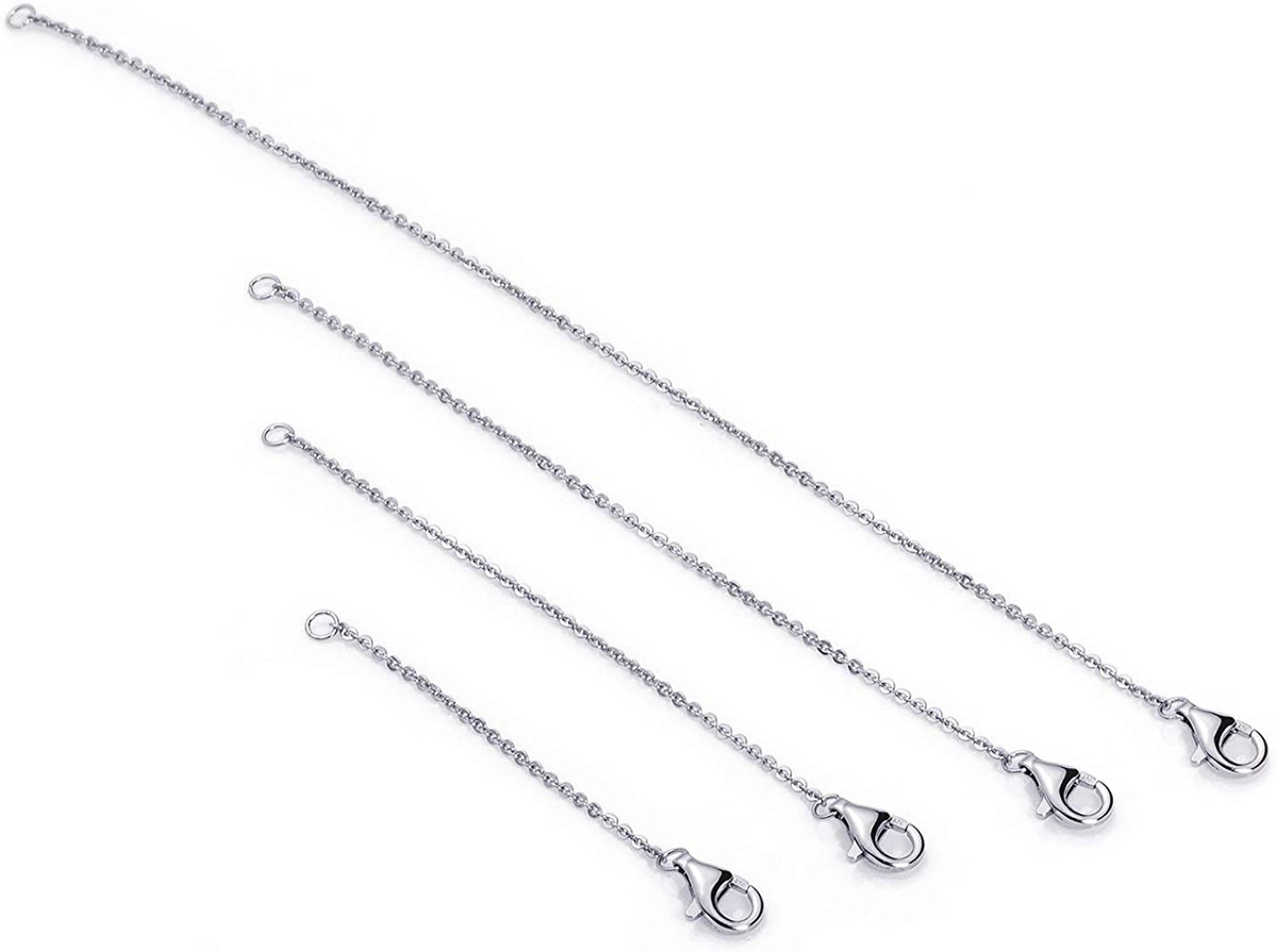 Necklace Extender Sterling Silver Necklace Extenders for Women