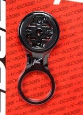 K-Edge Fixed Stem Mount  Black for MTB Bike fits Garmin Edge 200/510/520/810/820