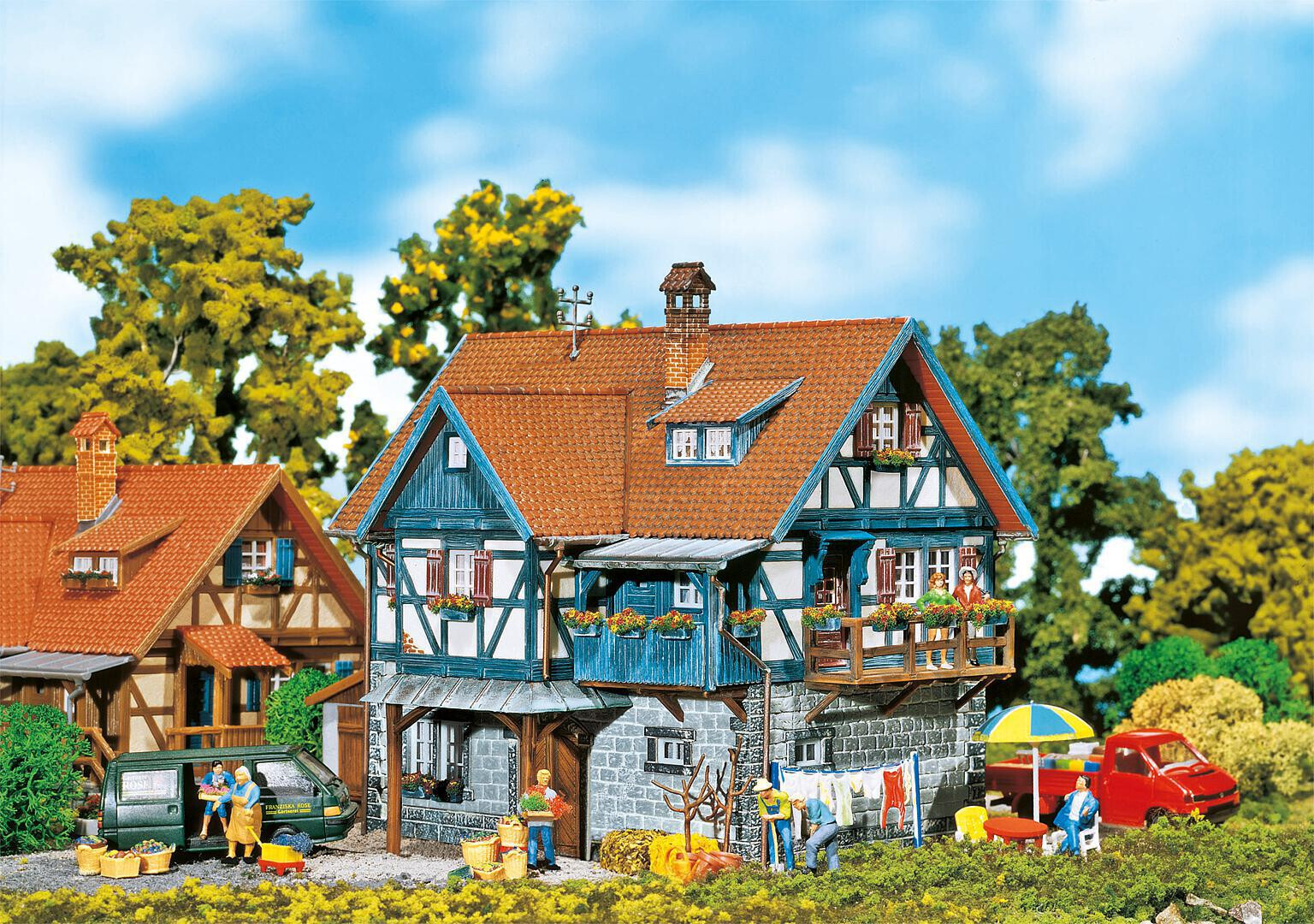 Faller  H0 130275 - L&auml;ndliches Fachwerkhaus    Bausatz Neuware