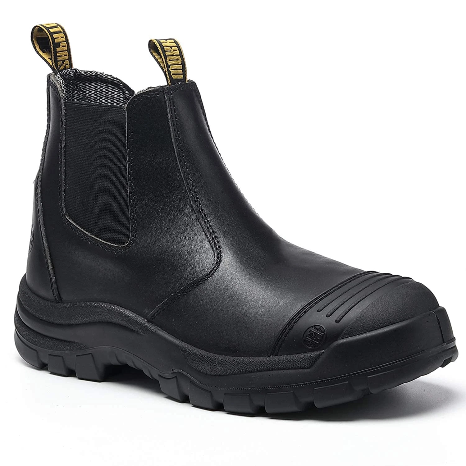Steel Toe/Soft Toe Slip-on Waterproof Working Shoes Safety Laceless Boots