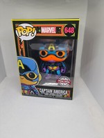 Funko Pop! Marvel Blacklight #648 Captain America Special Edition Bobble-Head