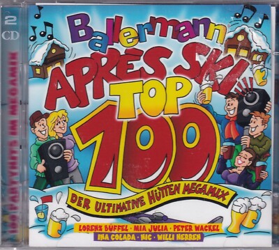 Ballermann Fetenhits 2 CD Apres Ski Top 100 kultige Gute Laune Hits im Mix K1877