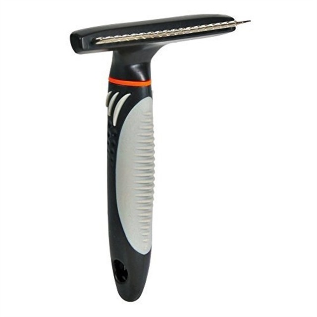 23782 Trixie Metal Groomer Dog Rake Comb For Long Haired Dogs For