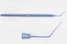 Fenzl Lens Manipulating Hook 0.15 mm diameter tip angled 	10 pic