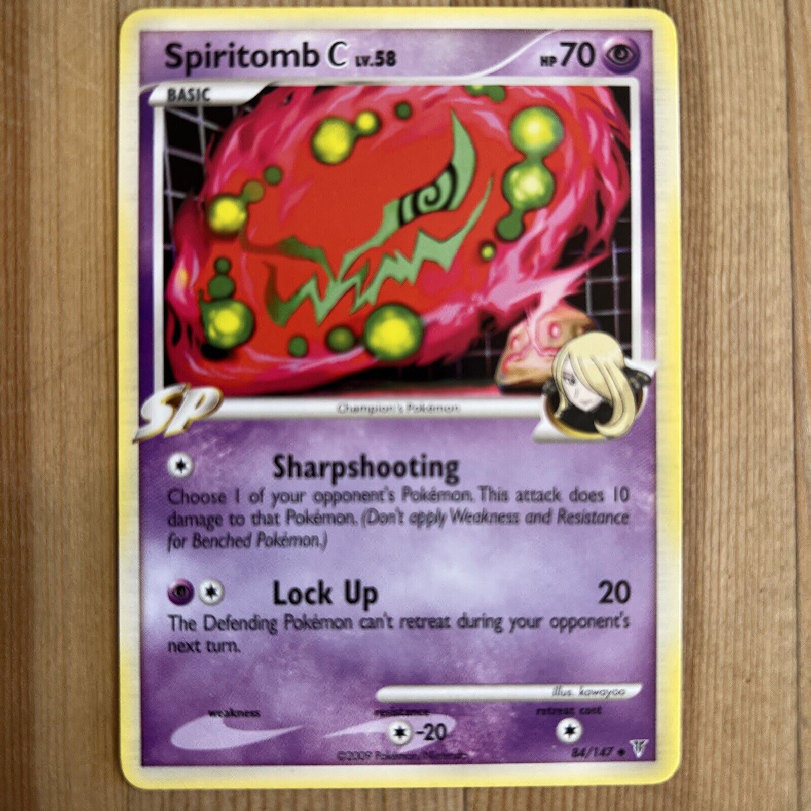 Spiritomb Reverse - Platinum Supremes Victors Pokémon card 84/147