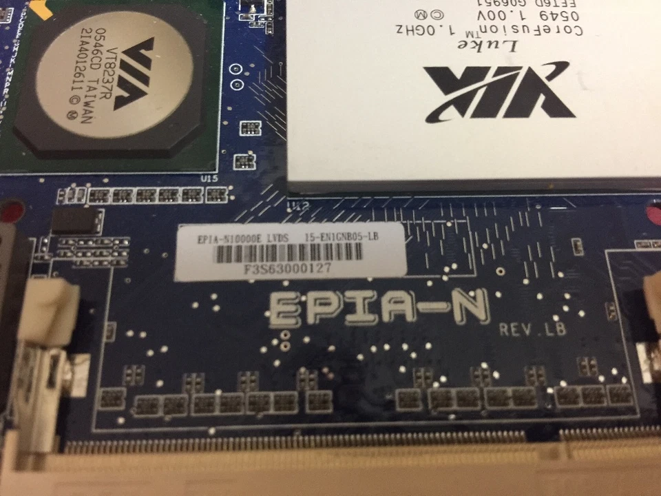 EPIA-N with LUKE Core Fusion CPU Motherboard - Image 2 of 4