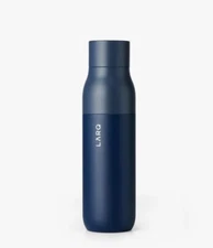NEW $95 LARQ Water Bottle Self Cleaning Double Insulated 17 oz Monaco Blue