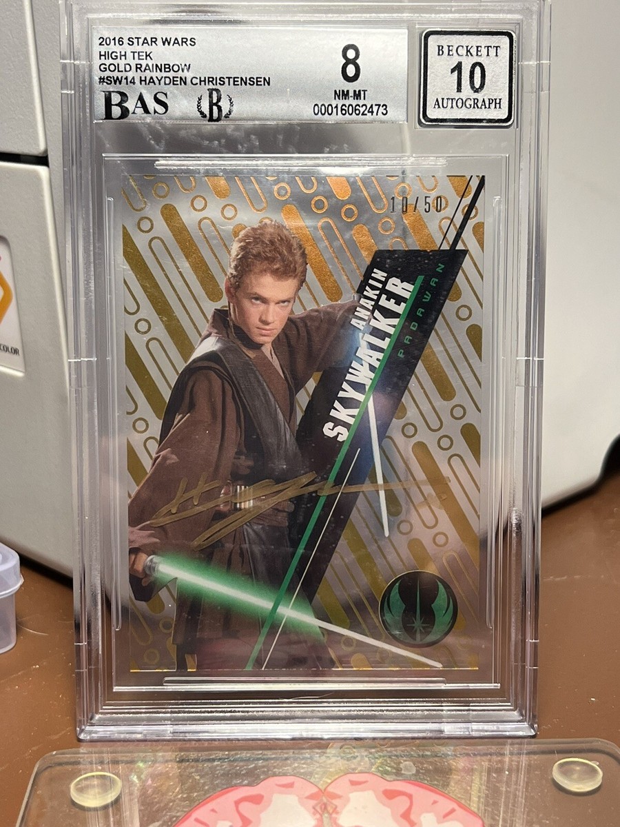 Topps Star Wars Autograph High Tek Hayden Christensen Anakin